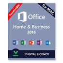Office 2016 Home and Business for Mac Transferable Digital Licence