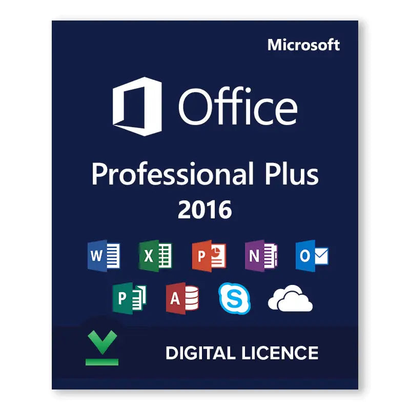 Office 2016 Professional Plus Digital Licence (Email Bind)
