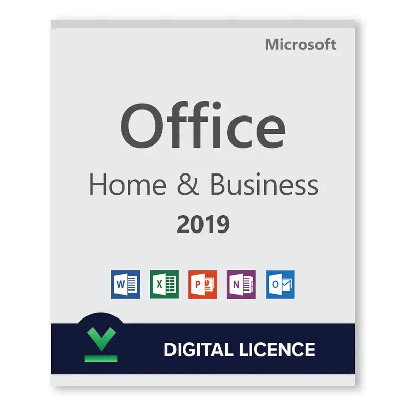 Office 2019 Home and Business Digital Licence For Mac