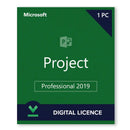 Project Professional 2019 – Digital License (ESD)