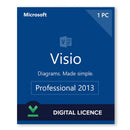 Visio Professional 2013 – Digital License (ESD)