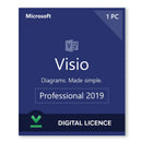Visio Professional 2019 – Digital License (ESD)