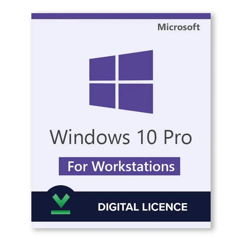 Windows 10 Pro for Workstations - Retail Digital License Key
