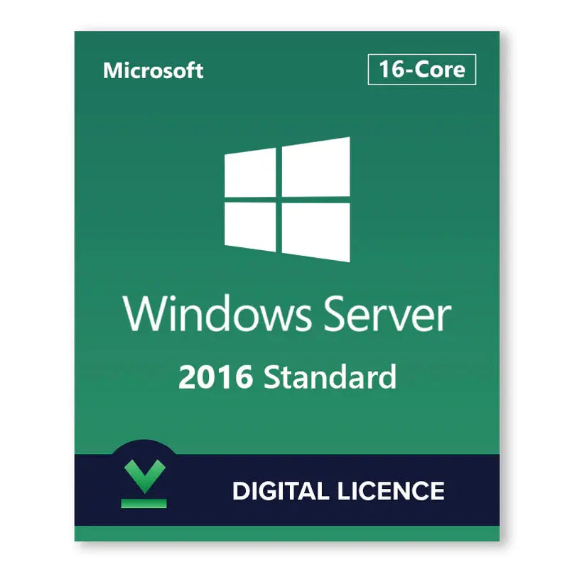 Windows Server 2016 Standard | 16-Core | Digital Licence