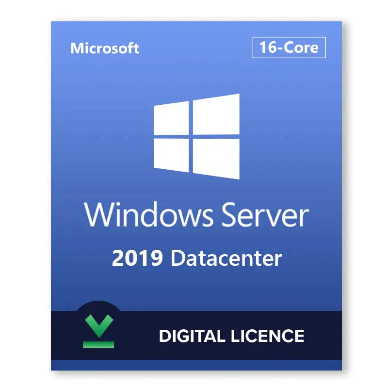 Windows Server 2019 Datacenter| 16-core | Digital Licence